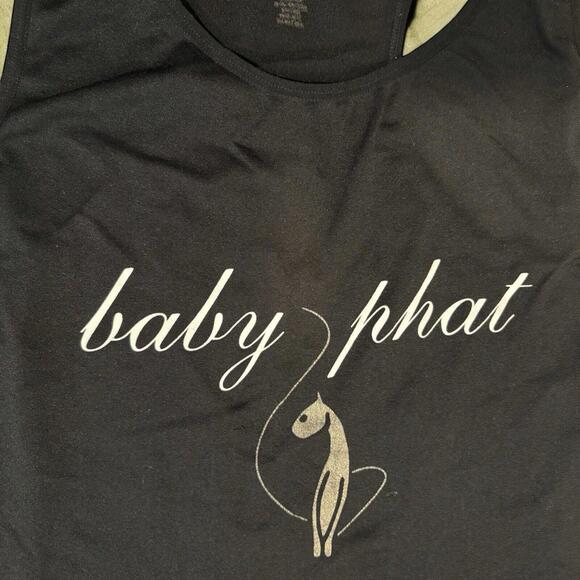 Baby Phat Tank Racer Back Top Womens Size 2X/3X Workout biking Running - Picture 3 of 6